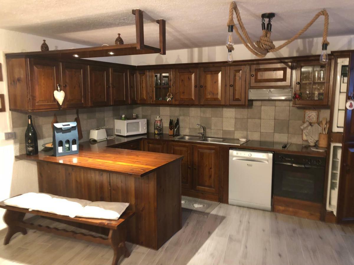 Ferienwohnung Les Cheminees La Thuile Exterior foto